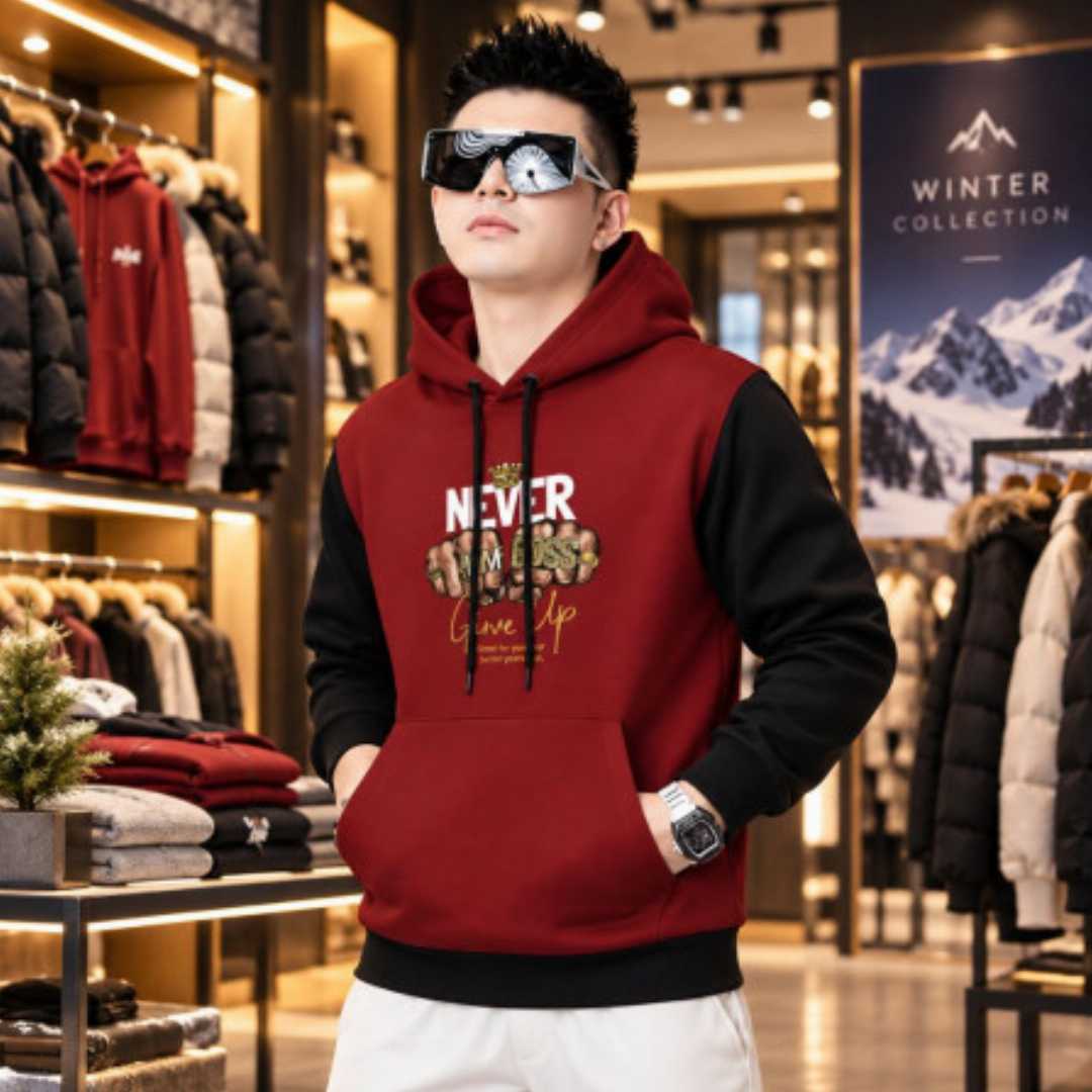 Winter Hoodies For Men (Bangladesh Maroon)