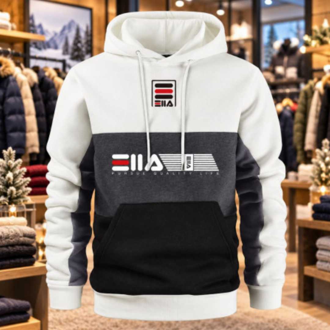 Winter,Hoodies,For,Men,(Red,-,Balck,color)