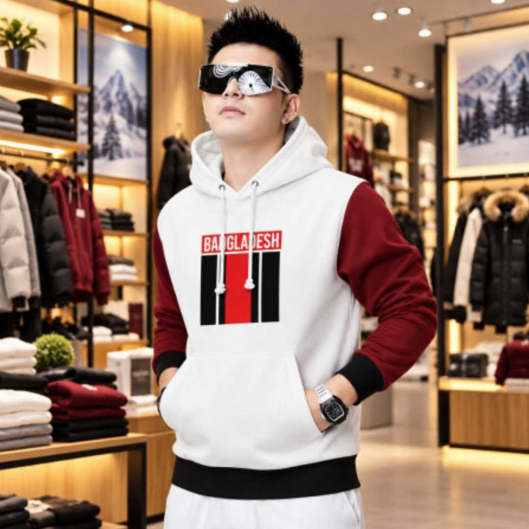 Winter Hoodies For Men (Bangladesh Maroon)